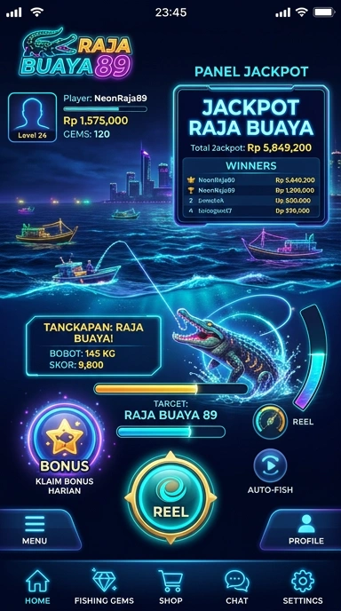 juara666 — layar beranda